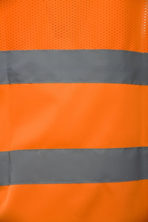 KAMIZELKA SIATKOWA H004O / H004Y - Pomarańcz (_o) S