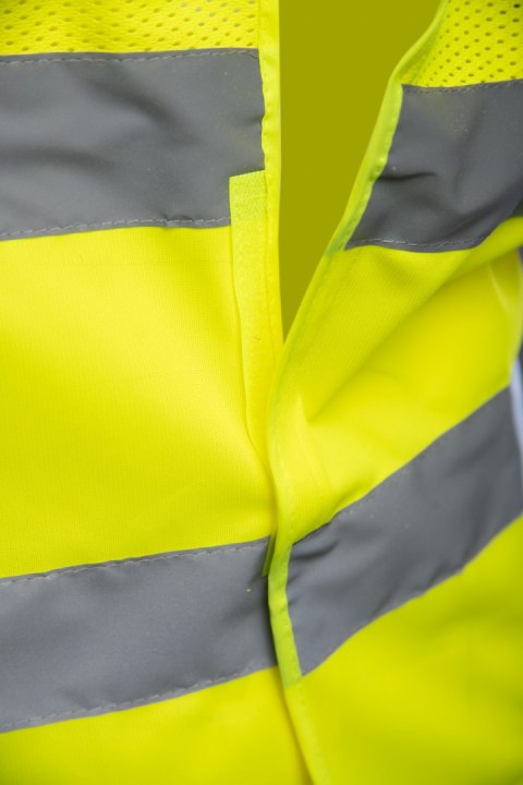KAMIZELKA SIATKOWA H004O / H004Y - Żółty (_y) 3XL.