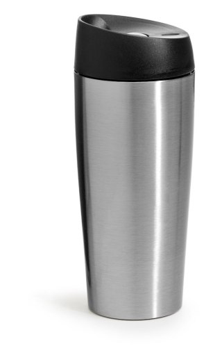 Kubek LOKE 400 ml, srebrny