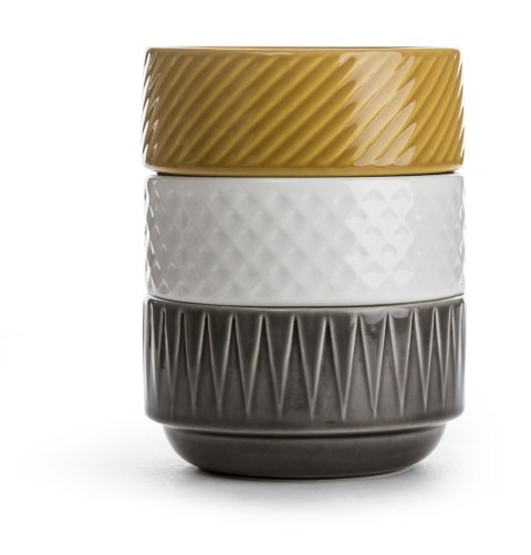 Miska COFFEE & MORE 12 cm, żółty