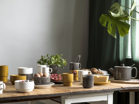 Miska COFFEE & MORE 12 cm, żółty