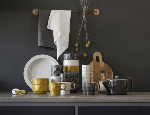 Miska COFFEE & MORE 12 cm, żółty