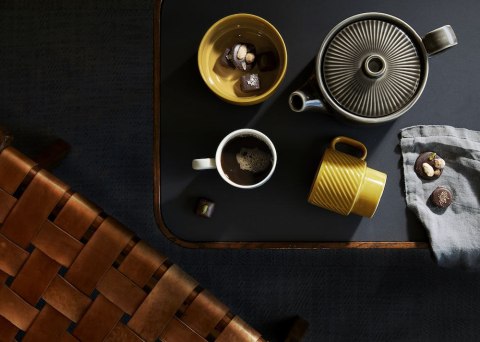 Miska COFFEE & MORE 12 cm, żółty