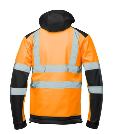 SOFTSHELL WSTAWKA GRANAT BF005 Z PASAMI ODBLASK. POMARAŃCZ KAT 2 klasa2 - Pomarańczowy 2XL. SOFTSHELL WSTAWKA GRANAT BF005 Z PASAMI ODBLASK. POMARAŃCZ KAT 2 klasa2 - Pomarańczowy 2XL.