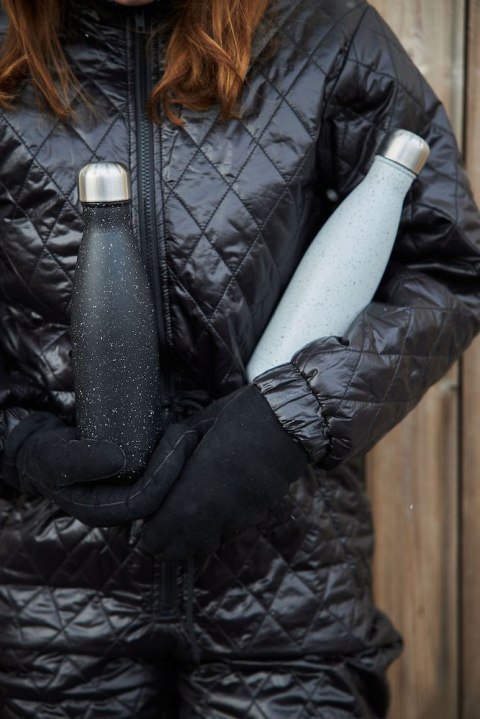 Butelka NILS 12/24H 0,5 L, czarny/biały Butelka NILS 12/24H 0,5 L, czarny/biały