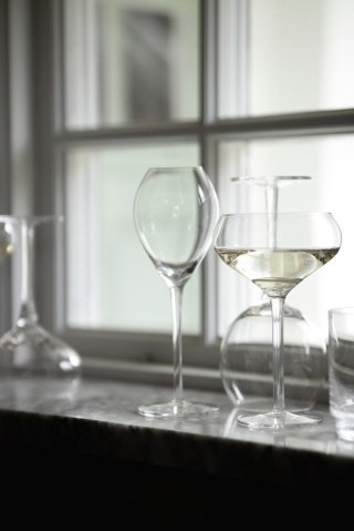Kieliszek do szampana SAGA GLASS 27CL 2-szt, transparentny