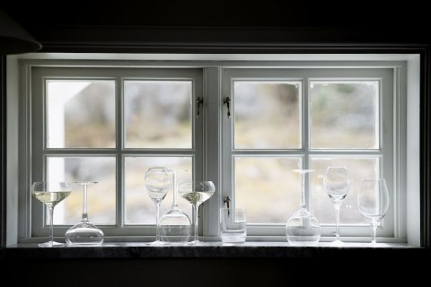 Kieliszek do wina SAGA GLASS 2-szt, transparentny