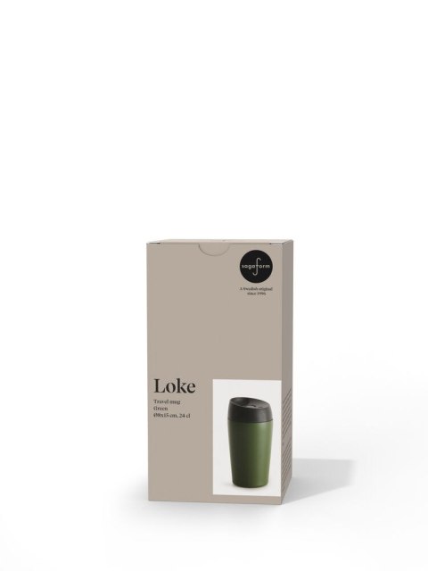 Kubek LOKE 240 ml, zielony