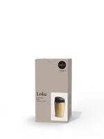 Kubek LOKE 240 ml, złoty