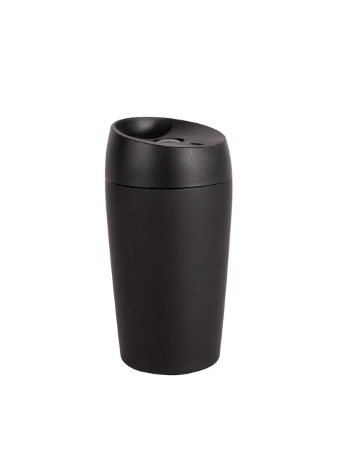 Kubek LOKE powlekany 240 ml, czarny Kubek LOKE powlekany 240 ml, czarny