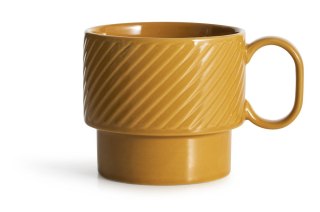 Kubek do herbaty COFFEE & MORE, żółty