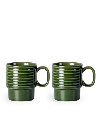 Kubek do kawy COFFEE & MORE 2-szt, zielony