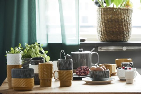 Miska COFFEE & MORE 12 cm, szary