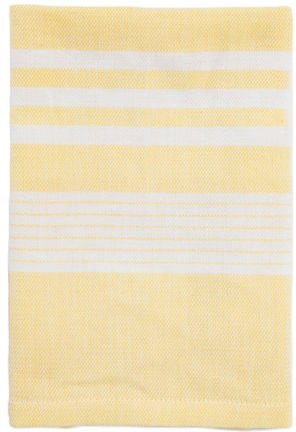 Ręcznik eko ELLA HAMAM mały, 4-pack, 45x45cm, żółty