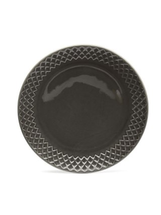Talerz COFFEE & MORE 20 cm, szary