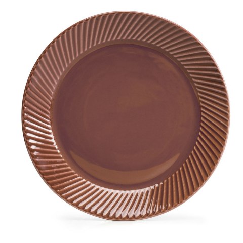 Talerz COFFEE & MORE 20 cm, terracotta