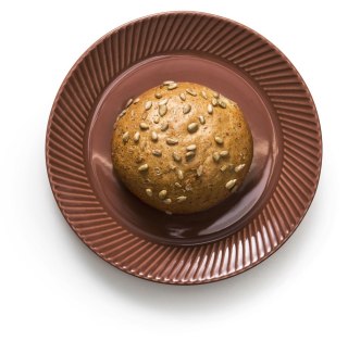 Talerz COFFEE & MORE 20 cm, terracotta
