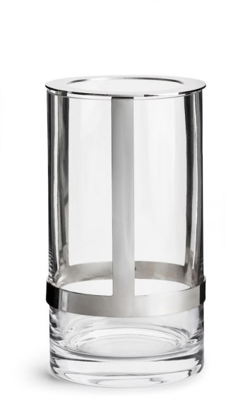 Wazon/Lampion Hold, srebrny