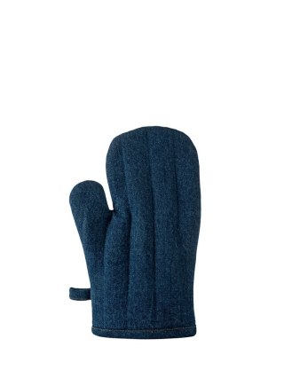 ARON RĘKAWICA DENIM, NIEBIESKI
