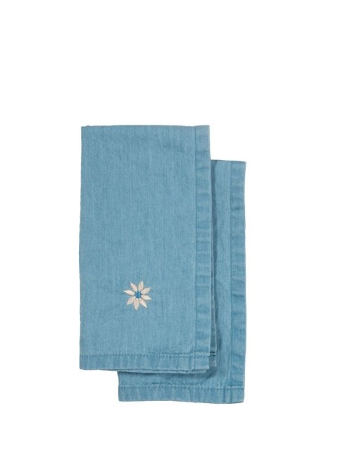 EDEN ŚCIERECZKA KUCHENNA DENIM, ZESTAW 2 SZT., NIEBIESKI EDEN ŚCIERECZKA KUCHENNA DENIM, ZESTAW 2 SZT., NIEBIESKI