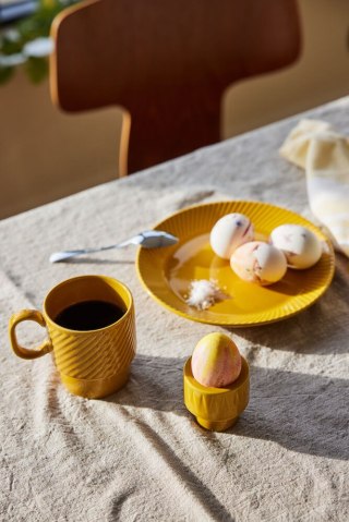 Kubek do kawy COFFEE & MORE 2-szt, żółty