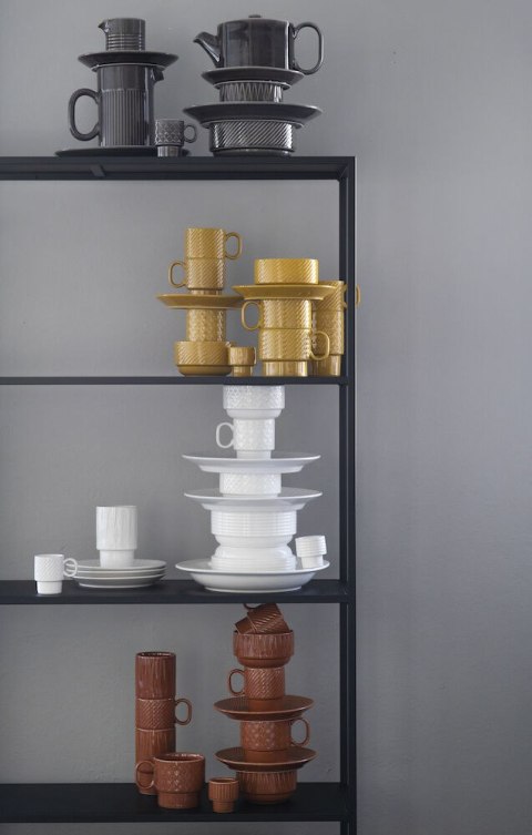 Kubek do kawy COFFEE & MORE 2-szt, żółty