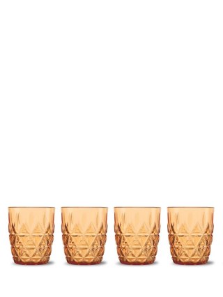 SZKLANKI PICNIC JUNI 4-PACK, BURSZTYNOWY