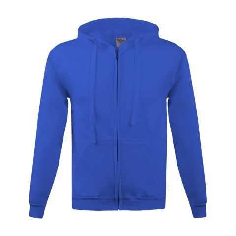BLUZA Z KAPTUREM ZAPINANA 280G NIEBIESKA ROZM. S BLUZA Z KAPTUREM ZAPINANA 280G NIEBIESKA ROZM. S