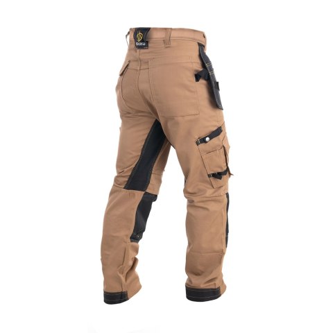 SPODNIE DO PASA BUILDER KHAKI ROZM. XL/56 SPODNIE DO PASA BUILDER KHAKI ROZM. XL/56