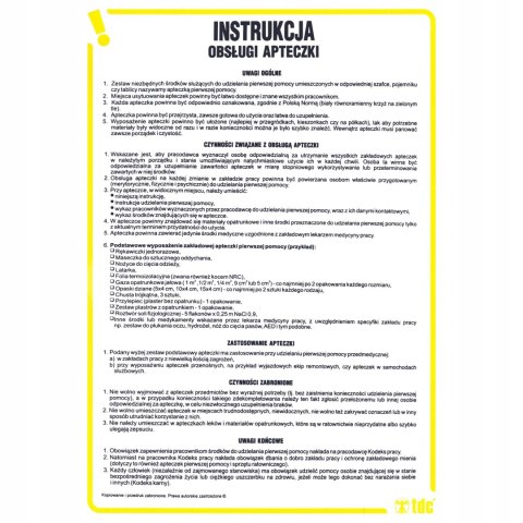 INSTRUKCJA OBSŁUGI APTECZKI - IA A09 DN CN INSTRUKCJA OBSŁUGI APTECZKI - IA A09 DN CN