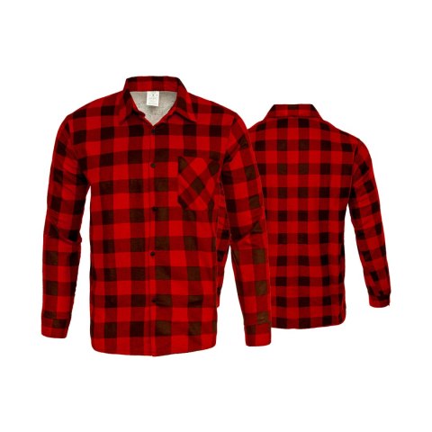 KOSZULA FLANELOWA CZERWONA ROZM. XL KOSZULA FLANELOWA CZERWONA ROZM. XL