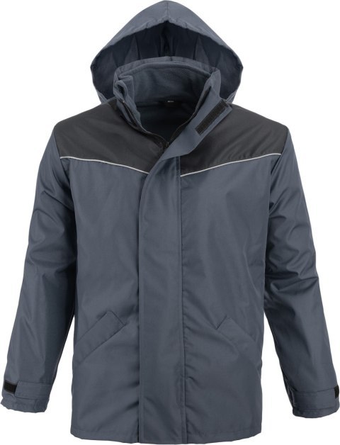 KURTKA 3W1 OCIEPLANA AERO SZARO-CZARNA ROZM. XL KURTKA 3W1 OCIEPLANA AERO SZARO-CZARNA ROZM. XL