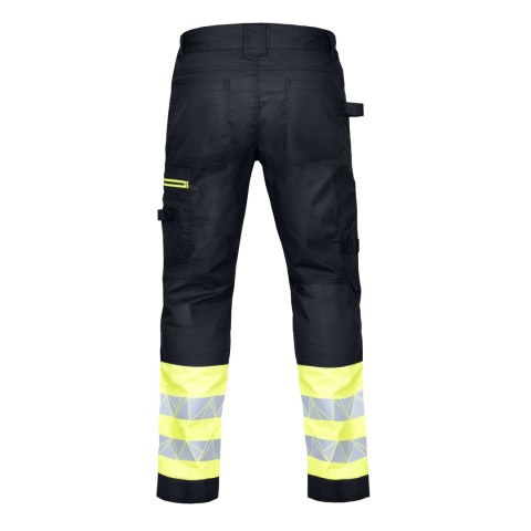 SPODNIE DO PASA MEGAWORK RIP-STOP STRETCH BLACK ROZM. 46