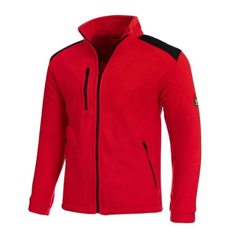 POLAR 350G CZERWONY WZMOCNIONY ROZM. L