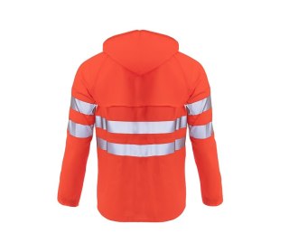 PROBALTIC KURTKA PRZECIWDESZCZOWA FLUO ORANGE ROZM. 52