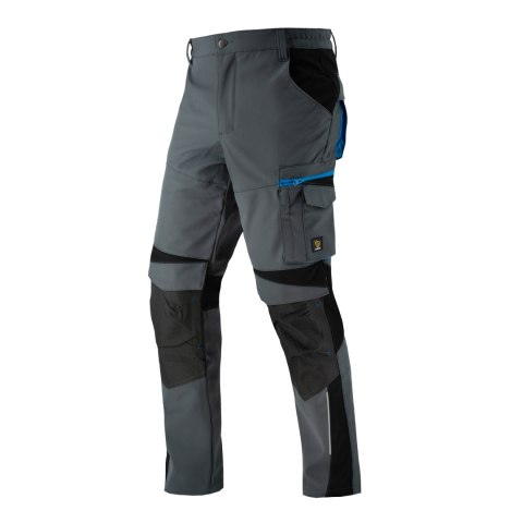 SPODNIE DO PASA SOFTSHELL POWERFLEX GREY ROZM. 58