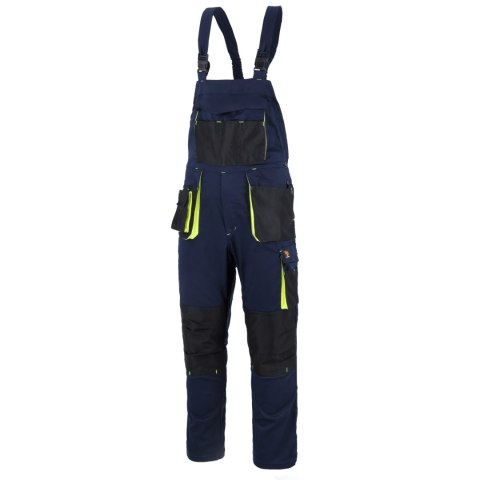 SPODNIE OGRODNICZKI PROMAN STRETCH 250 GRANATOWY SPODNIE OGRODNICZKI PROMAN STRETCH 250 GRANATOWY