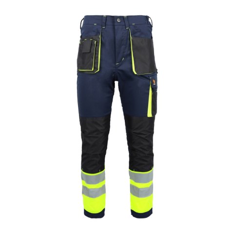 SPODNIE DO PASA PROMAN STRETCH 250 GRANATOWY HV ROZM. 48