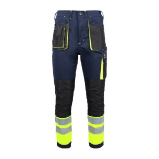 SPODNIE DO PASA PROMAN STRETCH 250 GRANATOWY HV ROZM. 50