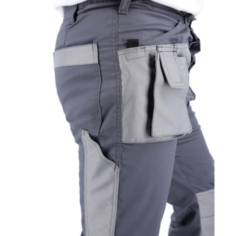SPODNIE DO PASA PROMAN STRETCH 250 SZARY ROZM. 50