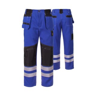 SPODNIE DO PASA PROMONTER COTTON 250 NIEBIESKIE ROZM. 48
