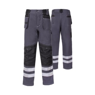SPODNIE DO PASA PROMONTER COTTON 250 SZARE ROZM. 62