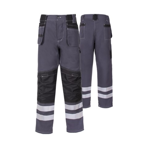 SPODNIE DO PASA PROMONTER COTTON 250 SZARE ROZM. 62