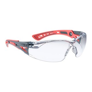 OKULARY OCHRONNE BOLLE RUSH SMALL SZARO/RÓŻOWE