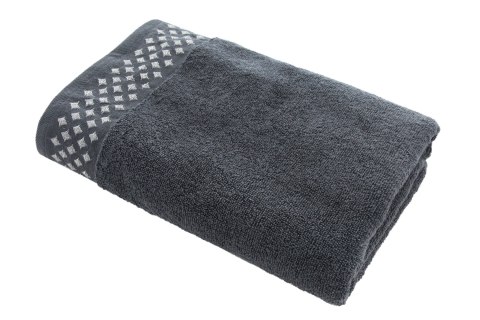 RĘCZNIK BAWEŁNIANY KORSYKA 50x90 480g. ANTRACYT