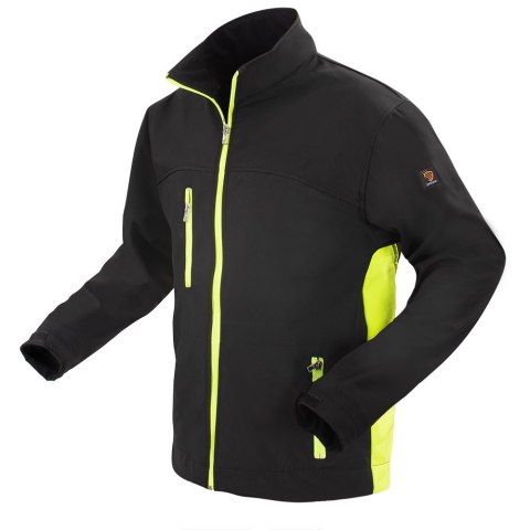 SOFTSHELL KURTKA CZARNO-ŻÓŁTA SOFTSHELL KURTKA CZARNO-ŻÓŁTA