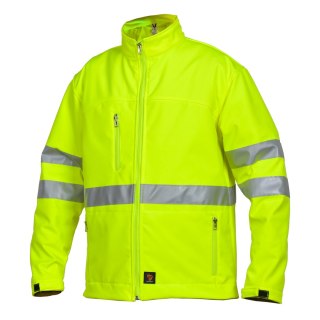 SOFTSHELL KURTKA HV ŻÓŁTA
