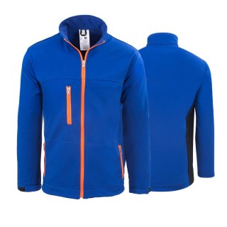 SOFTSHELL KURTKA NIEBIESKA ROZM. XXXL