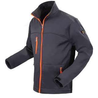 SOFTSHELL KURTKA SZARA ROZM. XXL