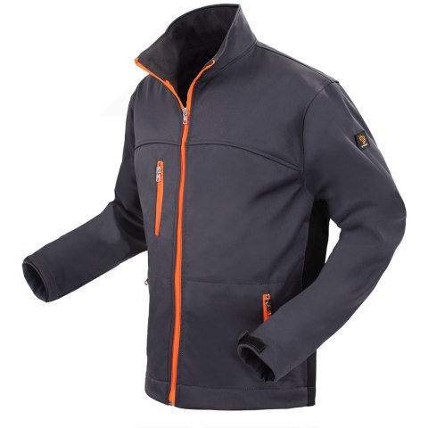 SOFTSHELL KURTKA SZARA